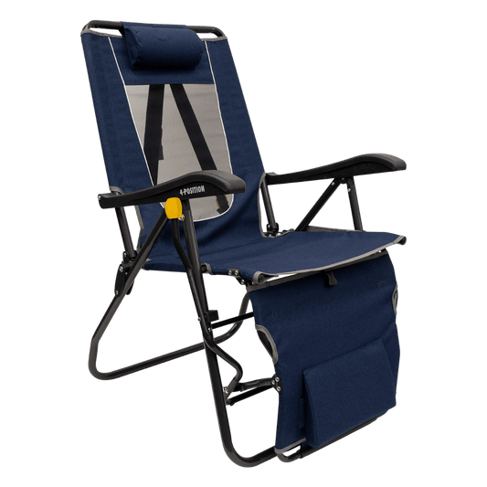 GCI OUTDOOR LEGZ UP LOUNGER INDIGO