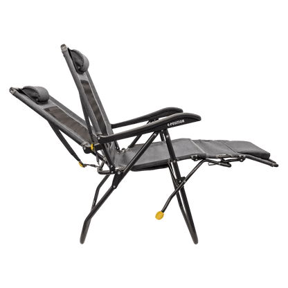 GCI OUTDOOR LEGZ UP LOUNGER PEWTER_SIDE ANGLE
