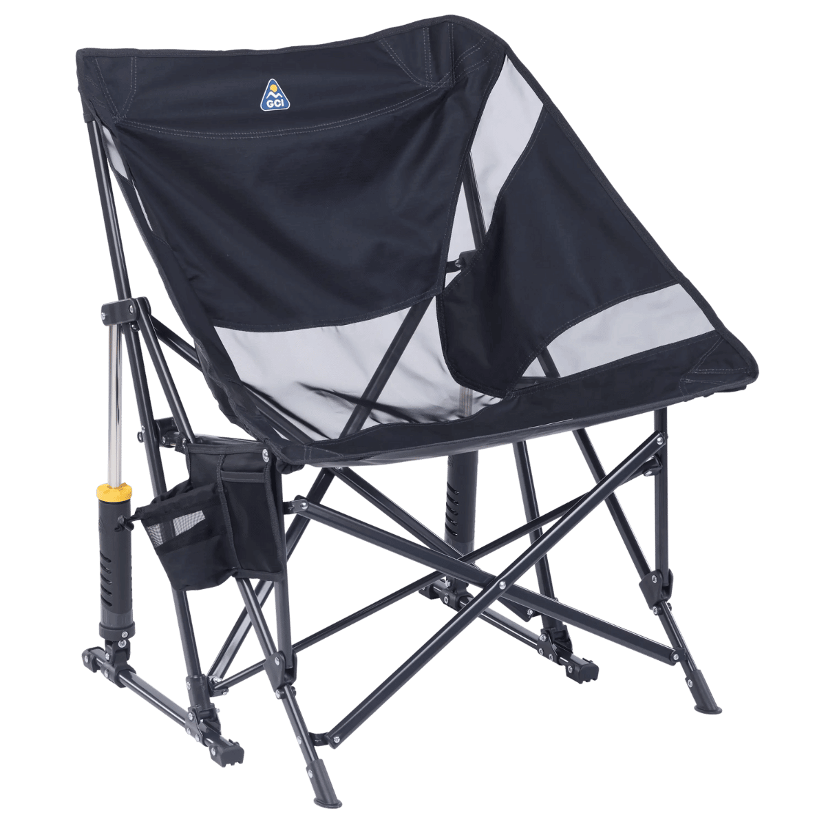 GCI OUTDOOR POD ROCKER ELITE - CHARCOAL_LEFT ANGLE