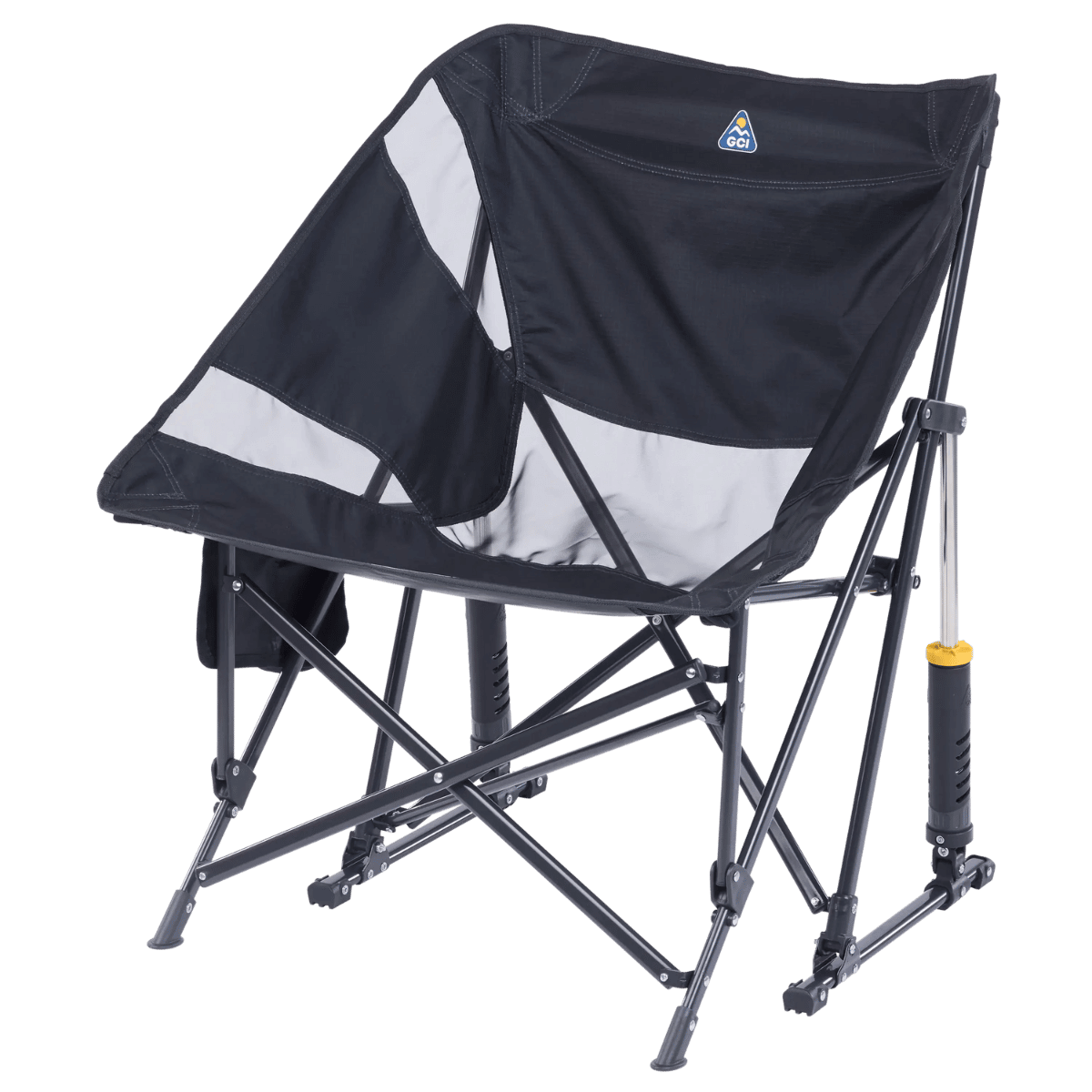 GCI OUTDOOR POD ROCKER ELITE - CHARCOAL_RIGHT ANGLE