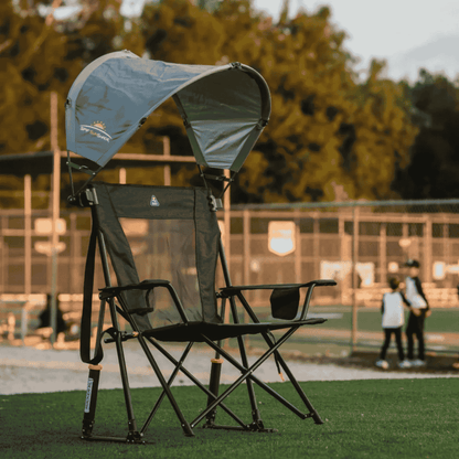 GCI OUTDOOR SUNSHADE ACCESSORY - MERCURY GRAY - LIFESTYLE 2
