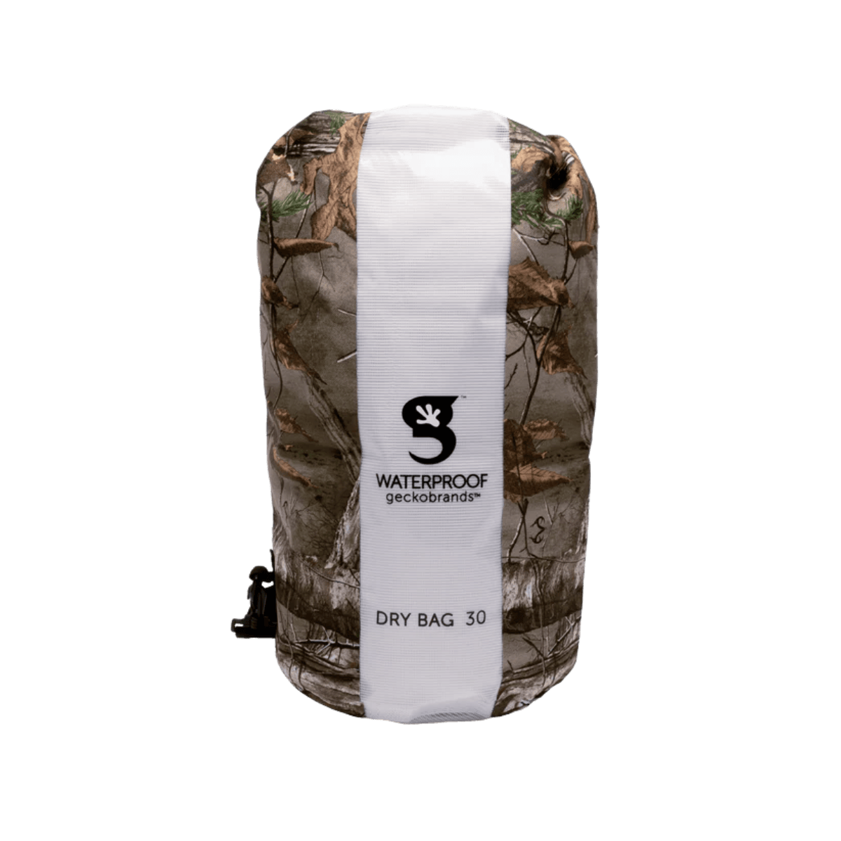 GECKO BRANDS DURABLE VIEW DRY BAG - 30L" - EDGE- FRONT VIEW