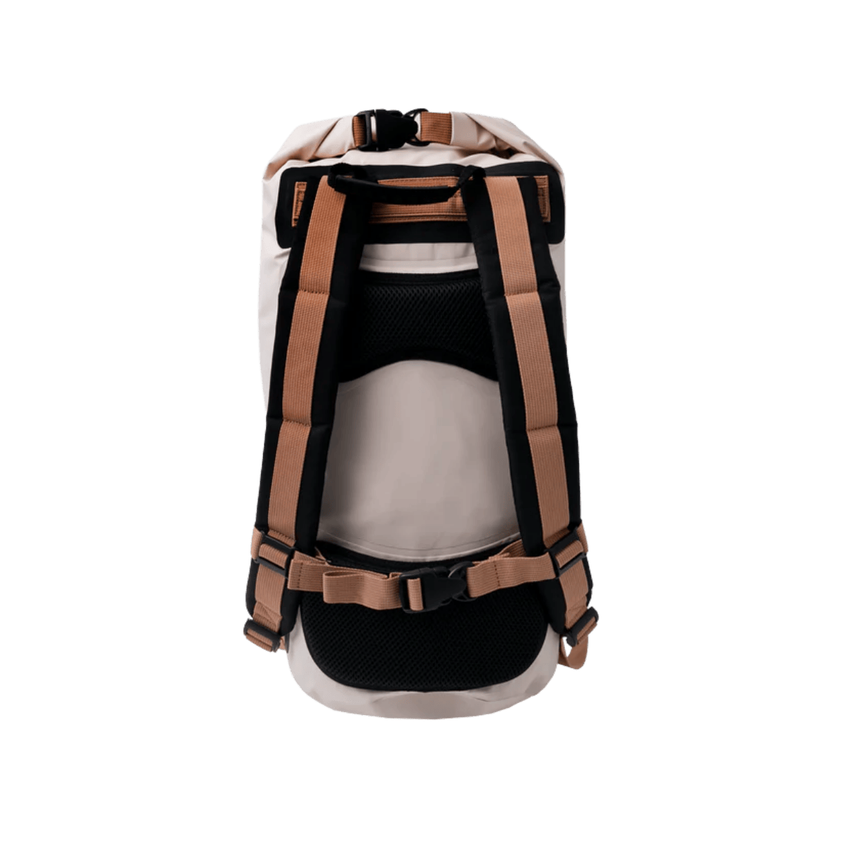 GECKO BRANDS HYDRONER  WATERPROOF BACKPACK - 20L" - SAND- BACK VIEW