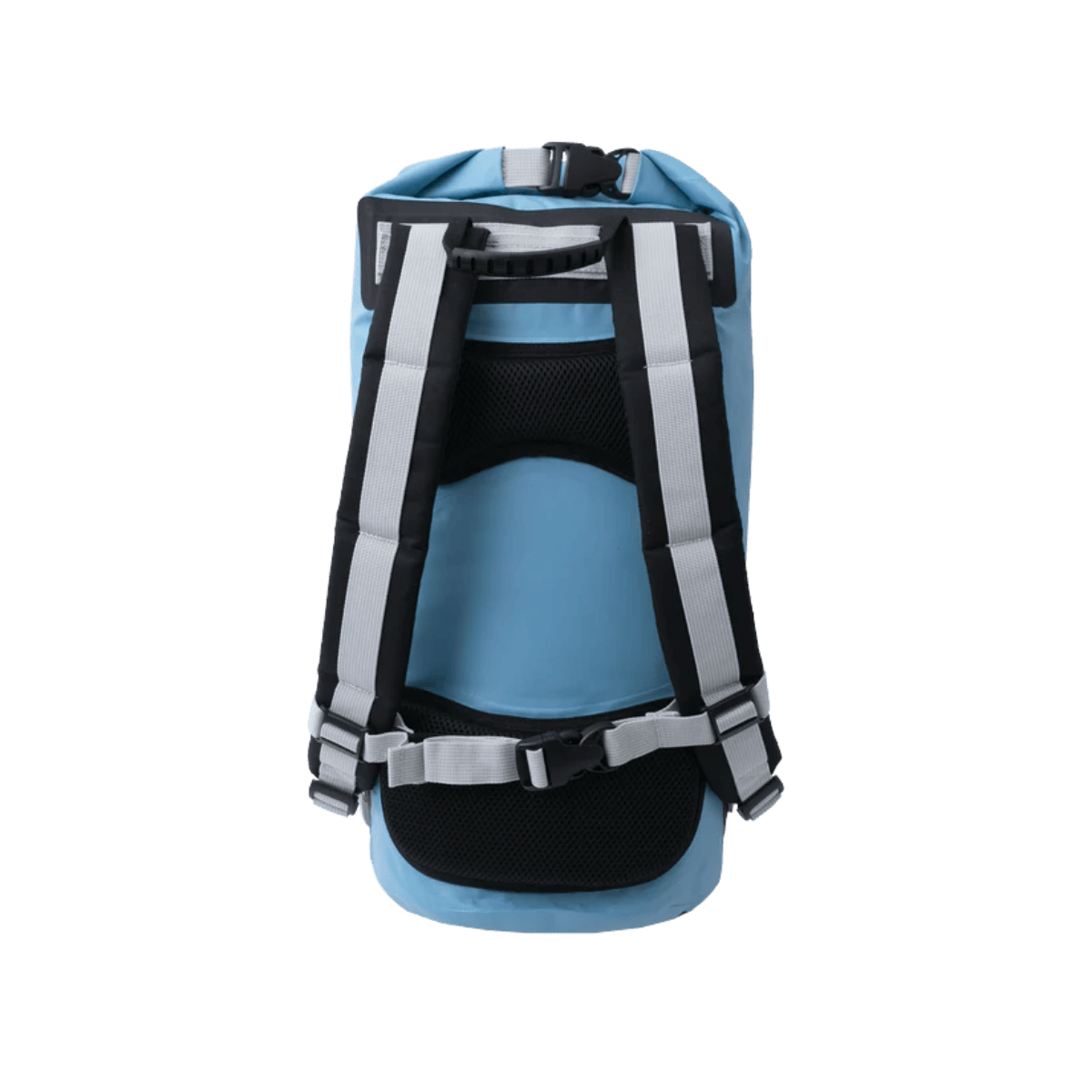 GECKO BRANDS HYDRONER  WATERPROOF BACKPACK - 20L" - STEEL BLUE - BACK VIEW