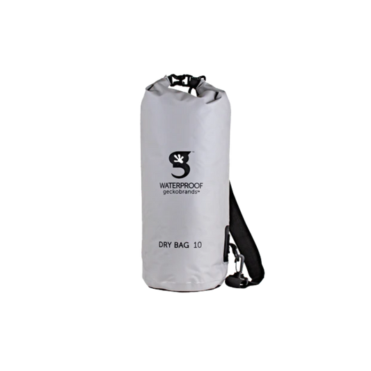 GECKOBRANKDS TARPAULIN DRY BAG 10L GREY