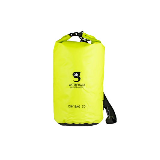 GECKOBRANKDS TARPAULIN DRY BAG 30L NEON GREEN