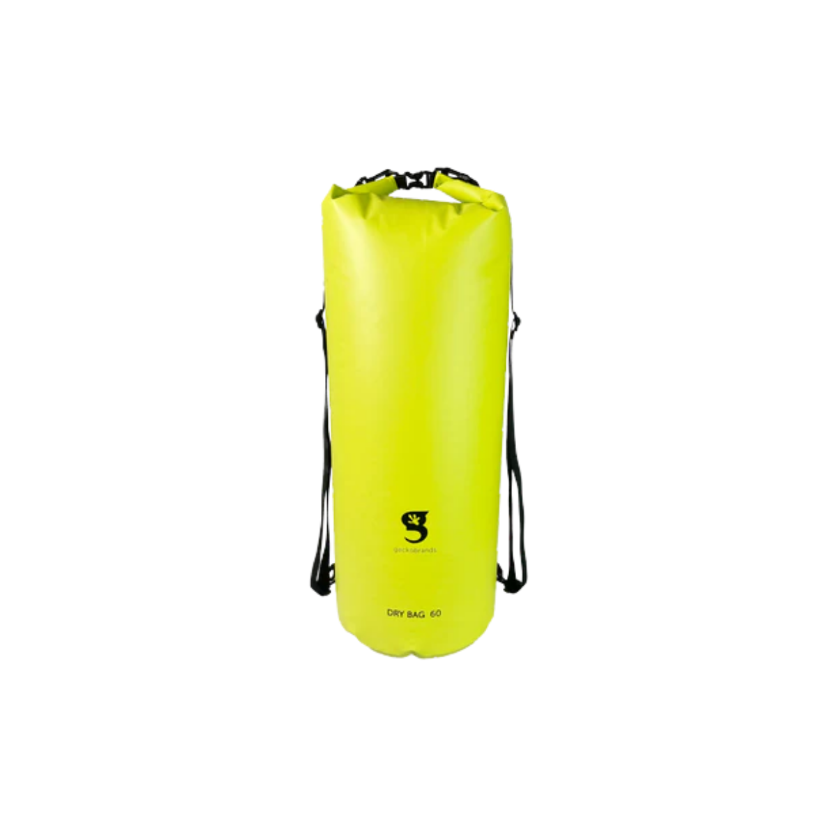 GECKOBRANKDS TARPAULIN DRY BAG 60L NEON GREEN