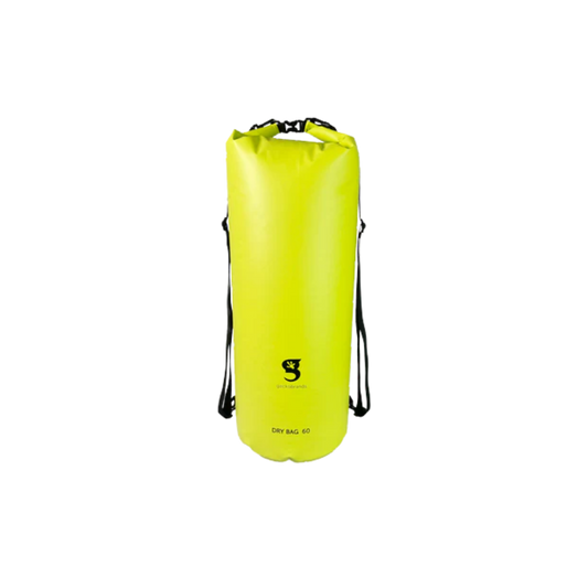 GECKOBRANKDS TARPAULIN DRY BAG 60L NEON GREEN