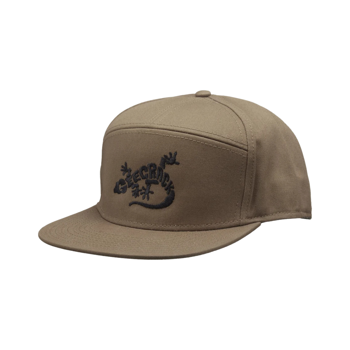GEECRACK LIZARD LOGO HAT COYOTE BROWN