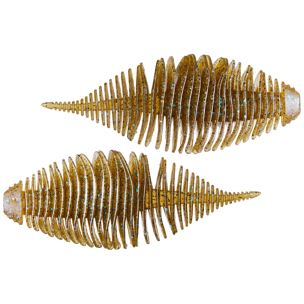 GEECRACK BELLOWS GILL CREATURE BAIT 5PK - 3.8" light gill candy