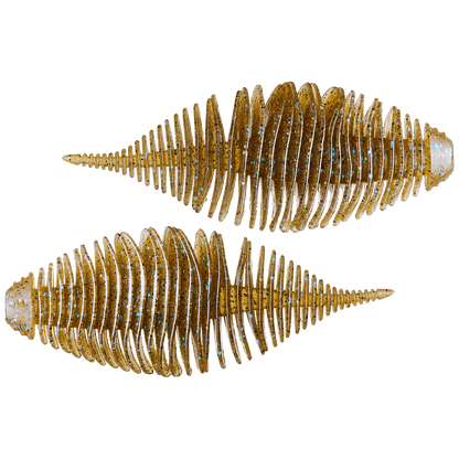 GEECRACK BELLOWS GILL CREATURE BAIT 5PK - 3.8" light gill candy