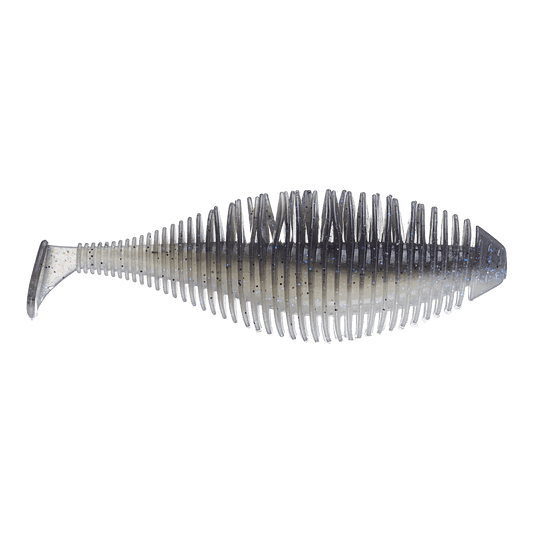 GEECRACK BELLOWS GILL SWIMMER 5PK - 3.2 - ELECTRIC SHAD