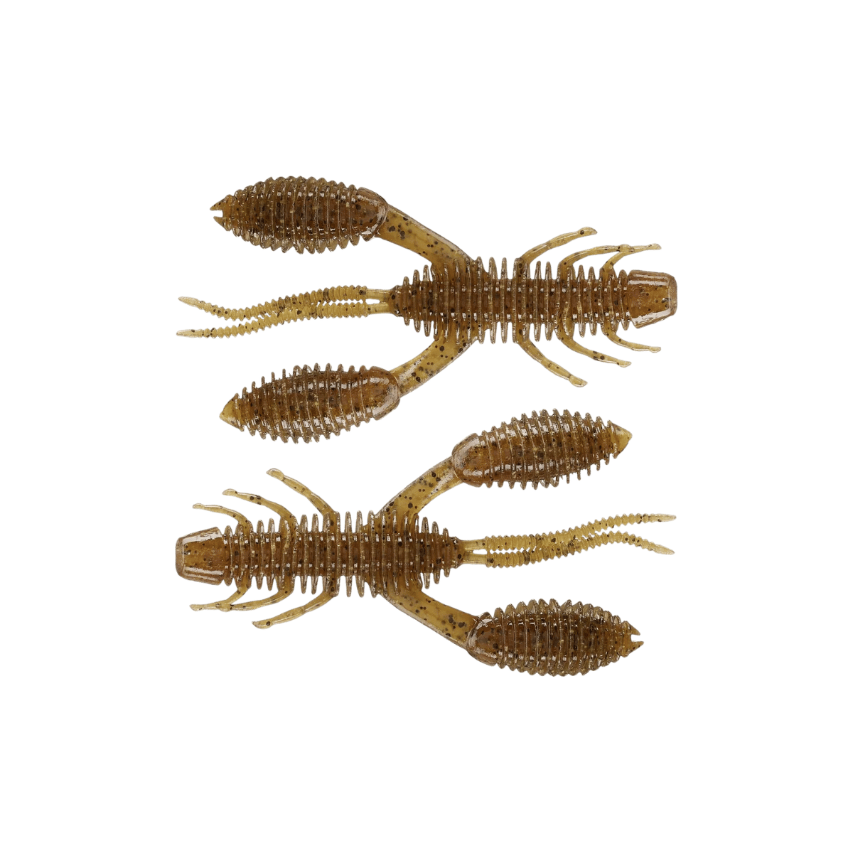 GEECRACK BELLOWS CRAW 6PK - 3.5" GRNPUMPKIN