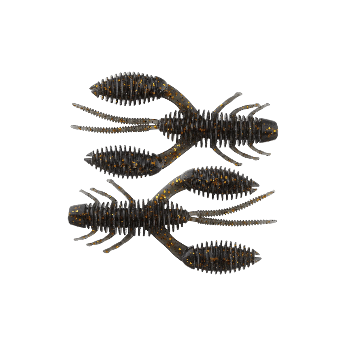 GEECRACK BELLOWS CRAW 6PK - 3.5" GOLDENSHINER