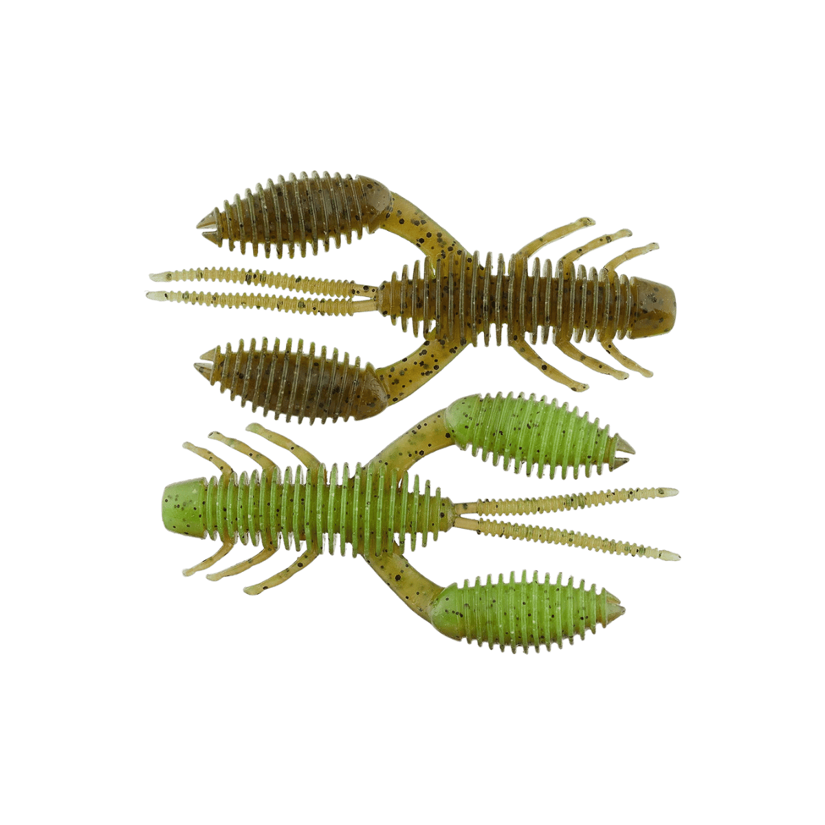 GEECRACK BELLOWS CRAW 6PK - 3.5" GRNPMPKNCHART