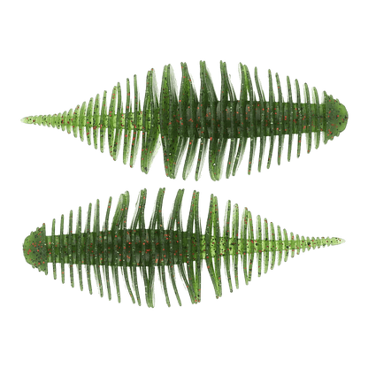 GEECRACK BELLOWS GILL CREATURE BAIT WATERMELON RED FLAKE