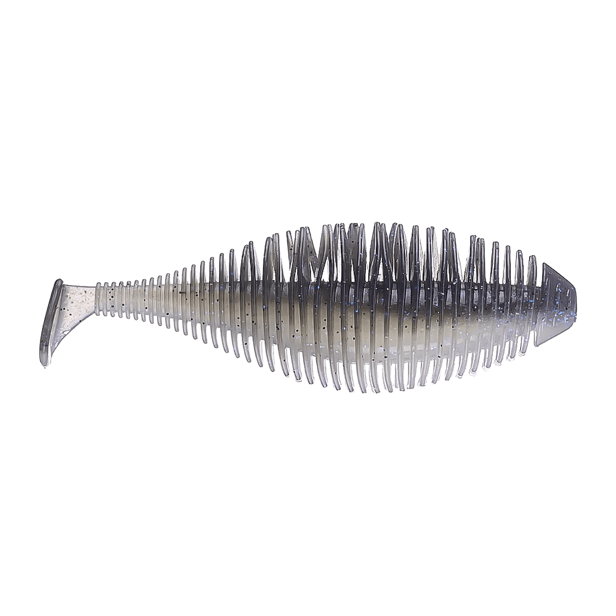 GEECRACK BELLOWS GILL SWIMMER 5PK - 4.2 INCH - ELECTRIC SHAD