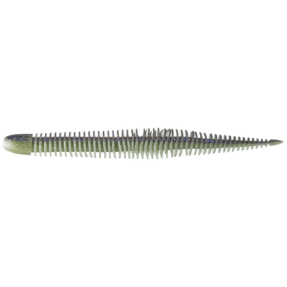 GEECRACK BELLOWS STICK WORM 5.8IN 6PK muddy gill