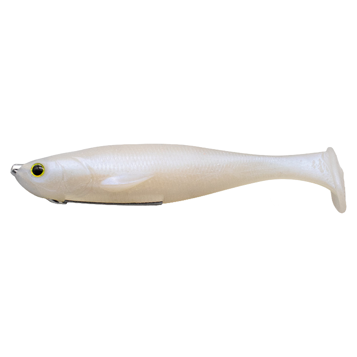 GEECRACK CRACKDOWN 6IN WHITE PEARL SHAD