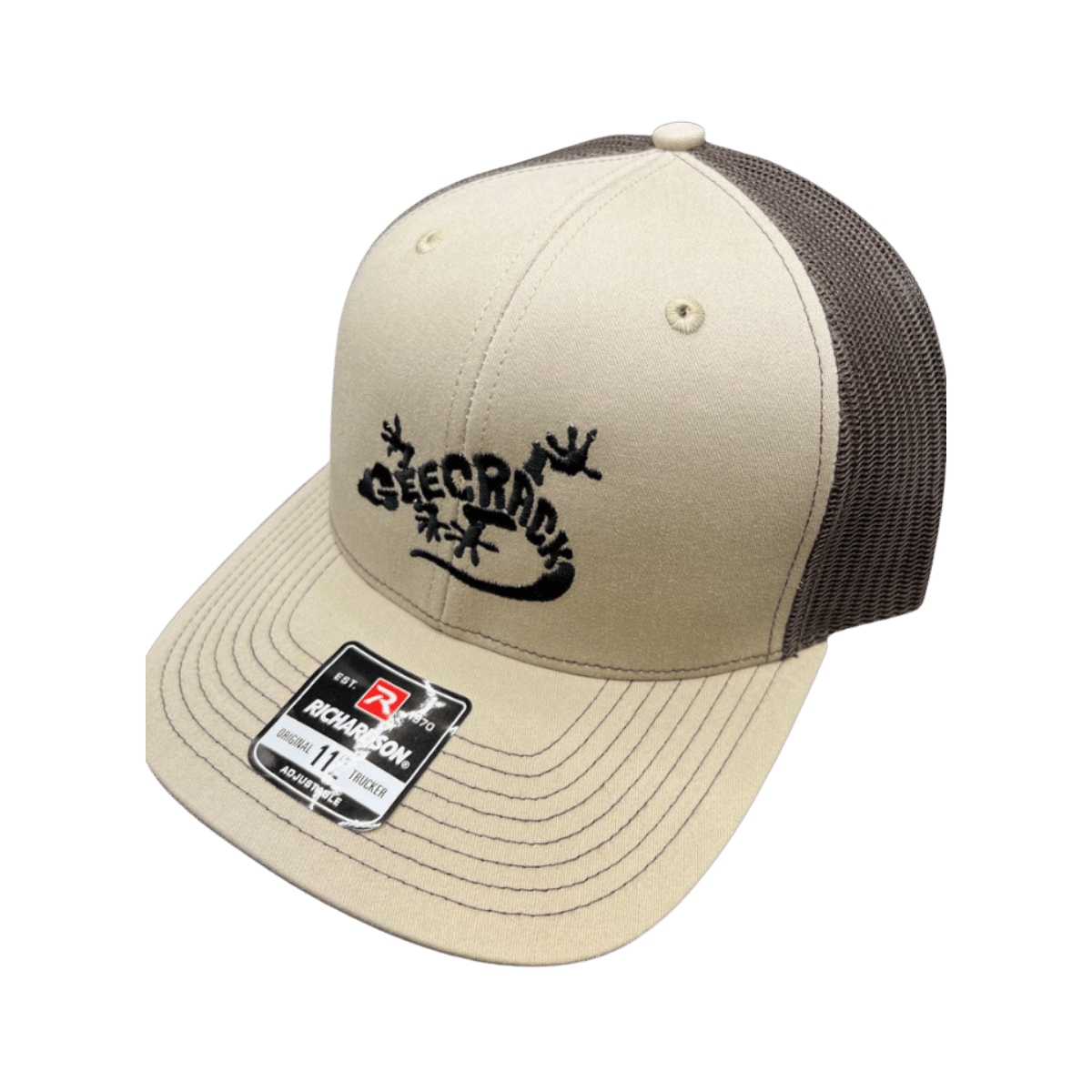 GEECRACK GEKKO LOGO HAT COFFEE_DARKBROWN
