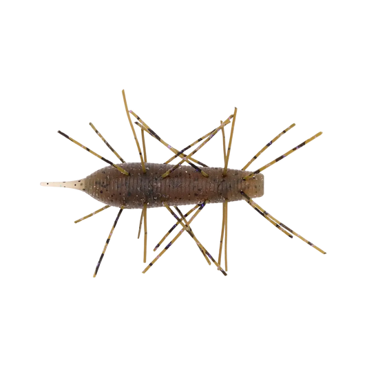 GEECRACK IMO KEMUSHI FLOATING STICK WORM 3PK - 2.5 IN CLEAR GRN PMPKN