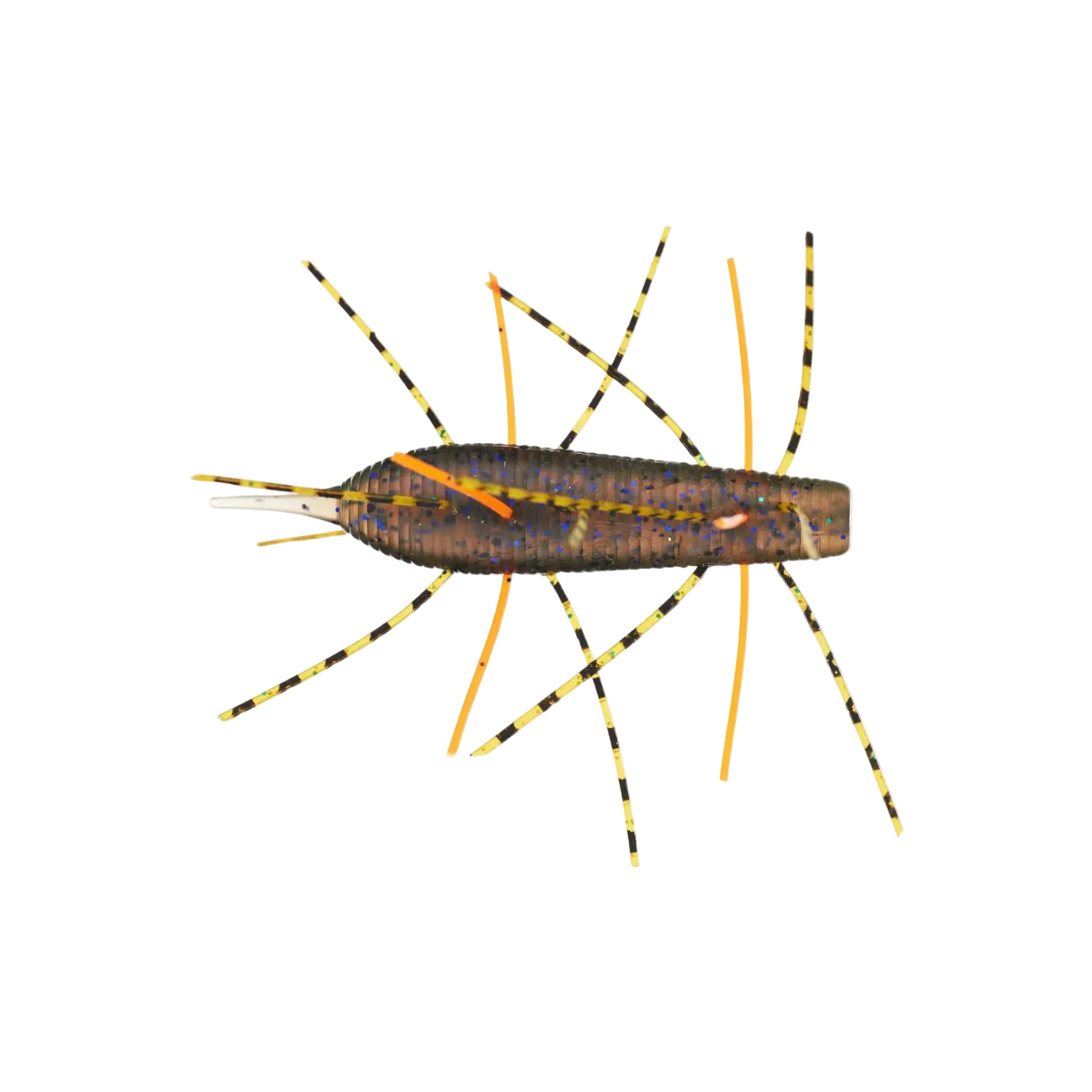 GEECRACK IMO KEMUSHI FLOATING STICK WORM 3PK - 2.5 IN GRN PMPKN BLUE
