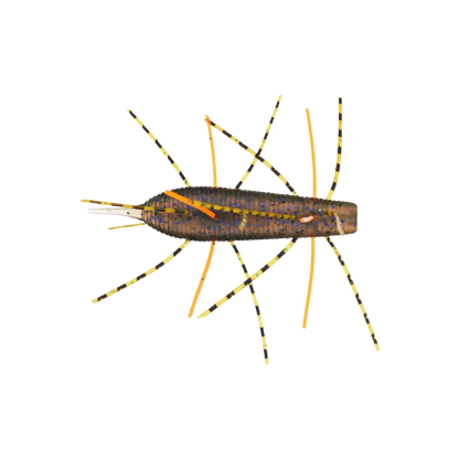 GEECRACK IMO KEMUSHI FLOATING STICK WORM 3PK - 2.5 IN GRN PMPKN BLUE