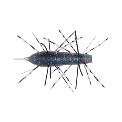 GEECRACK IMO KEMUSHI FLOATING STICK WORM 3PK - 2.5 IN SMOKE BLUE FLK