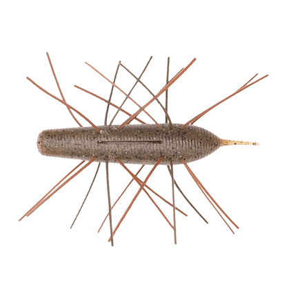 GEECRACK IMO KEMUSHI STICK WORM 95 - 4PK - 3.8 IN natural green pumpkin