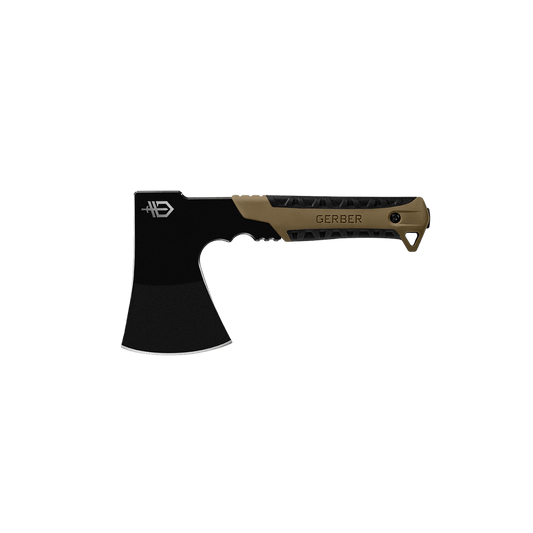 GERBER PACK HATCHET BLACK CAYOTE BROWN