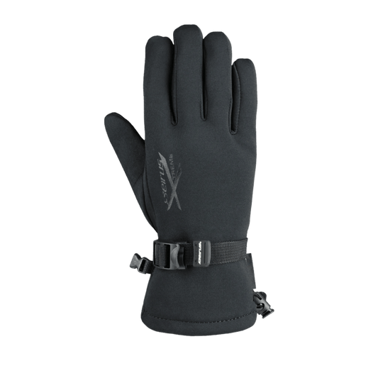 SEIRUS MEN'S XTREME ALL WEATHER GLOVE GAUNTLET - BLACK