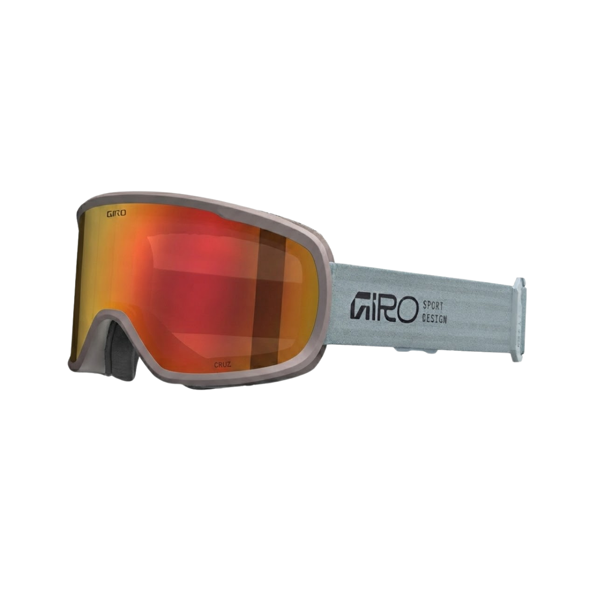 GIRO CRUZ AF GOGGLES SKY BLUE AMBER SCARLET