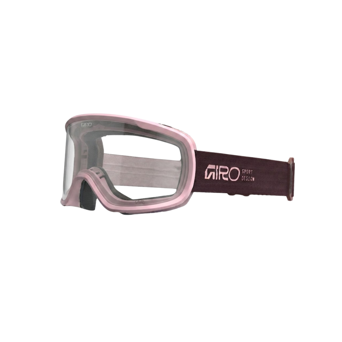 GIRO CRUZ GOGGLE STACKED DARK MAROON CLEAR