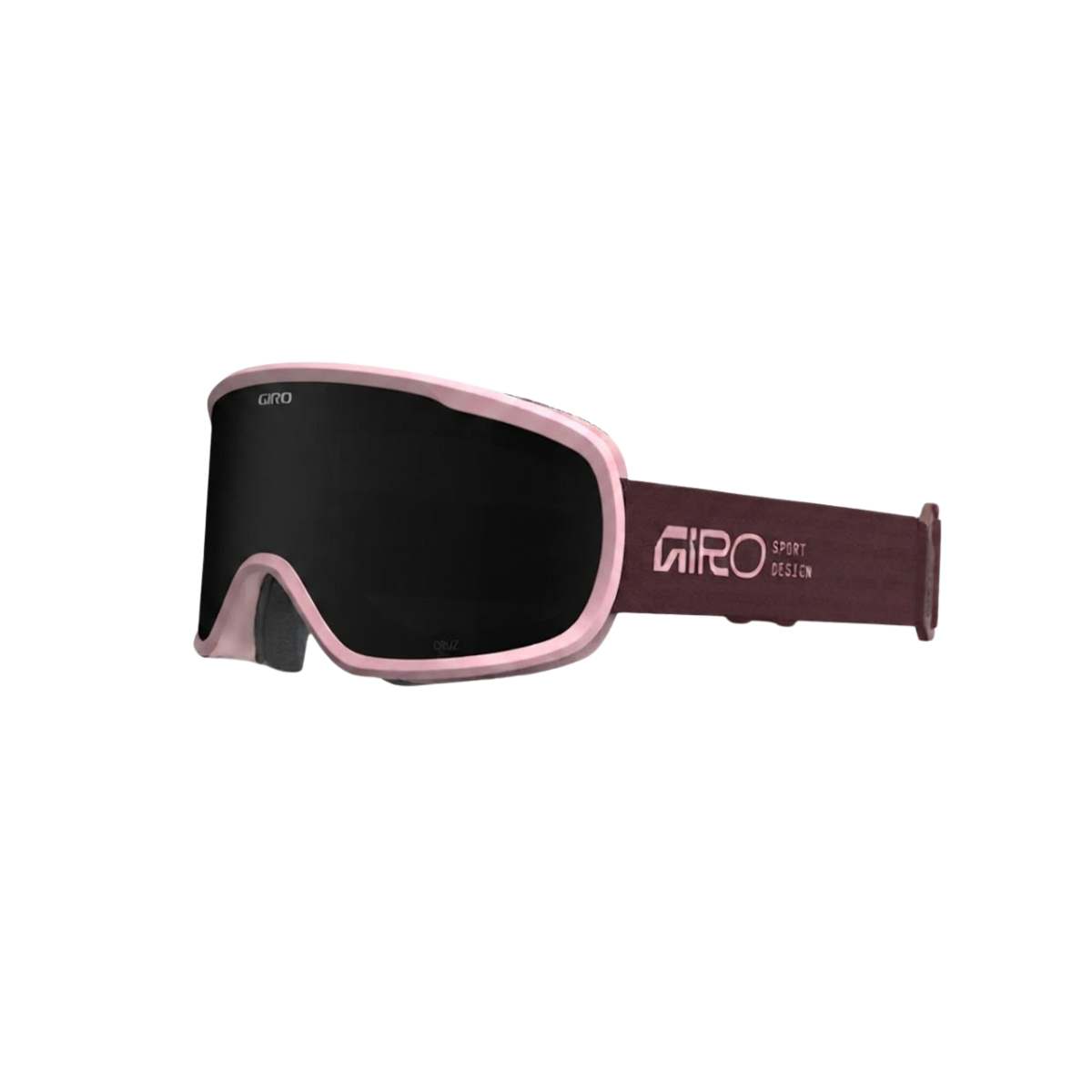 GIRO CRUZ GOGGLE STACKED DARK MAROON ULTRA BLACK