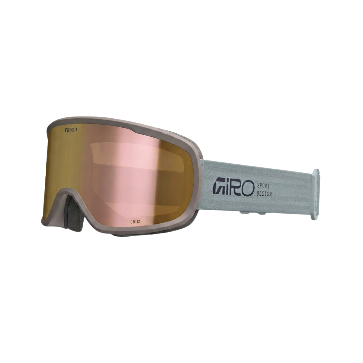 GIRO CRUZ GOGGLE STACKED SKY BLUE AMBER ROSE