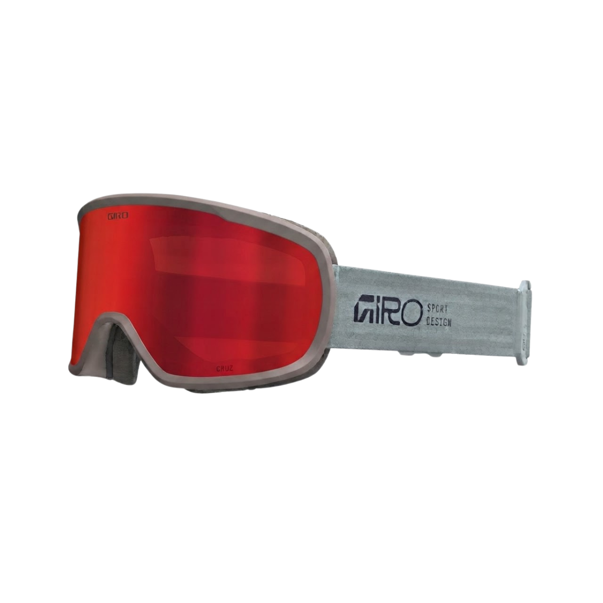 GIRO CRUZ GOGGLE STACKED SKY BLUE AMBER SCARLET