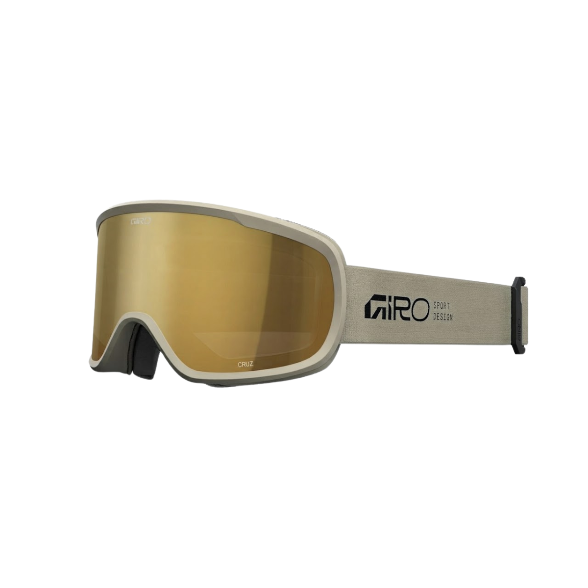 GIRO CRUZ GOGGLE STACKED STONE AMBER GOLD