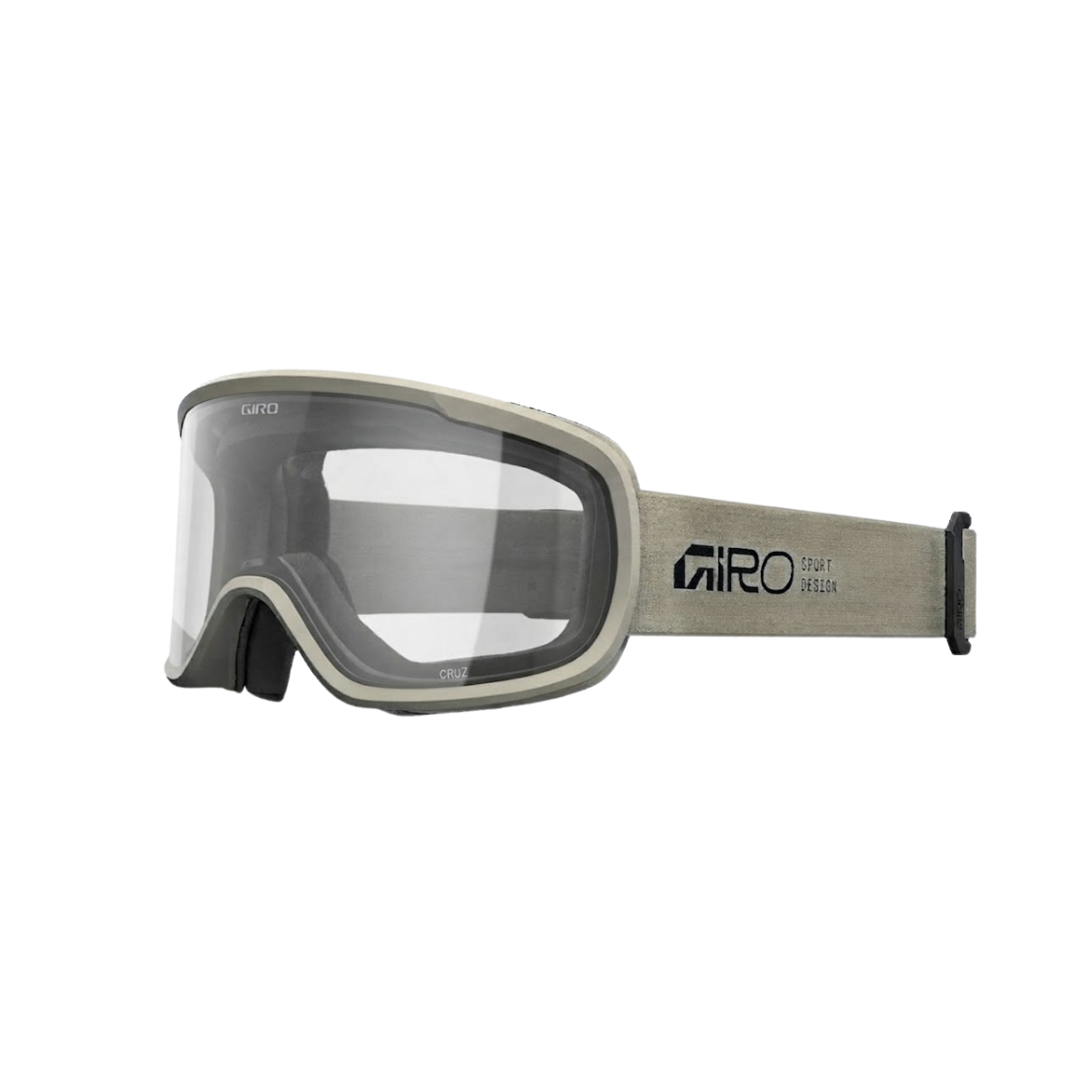 GIRO CRUZ GOGGLE STACKED STONE CLEAR