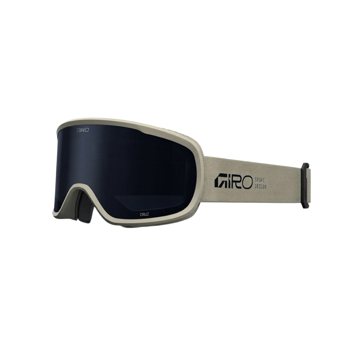GIRO CRUZ GOGGLE STACKED STONE ULTRA BLACK