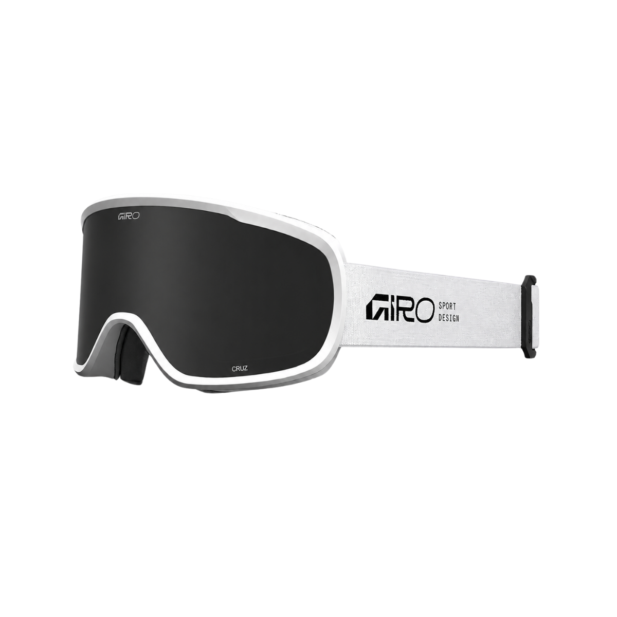 GIRO CRUZ GOGGLE STACKED WHITE ULTRA BLACK