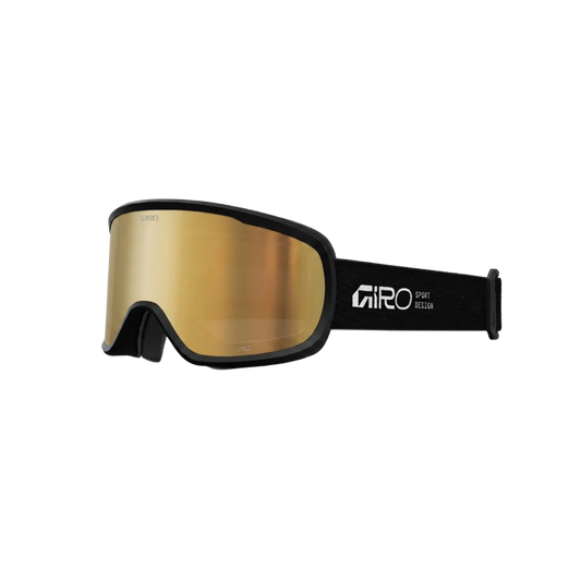 GIRO CRUZ GOGGLE STACKED BLACK AMBER GOLD