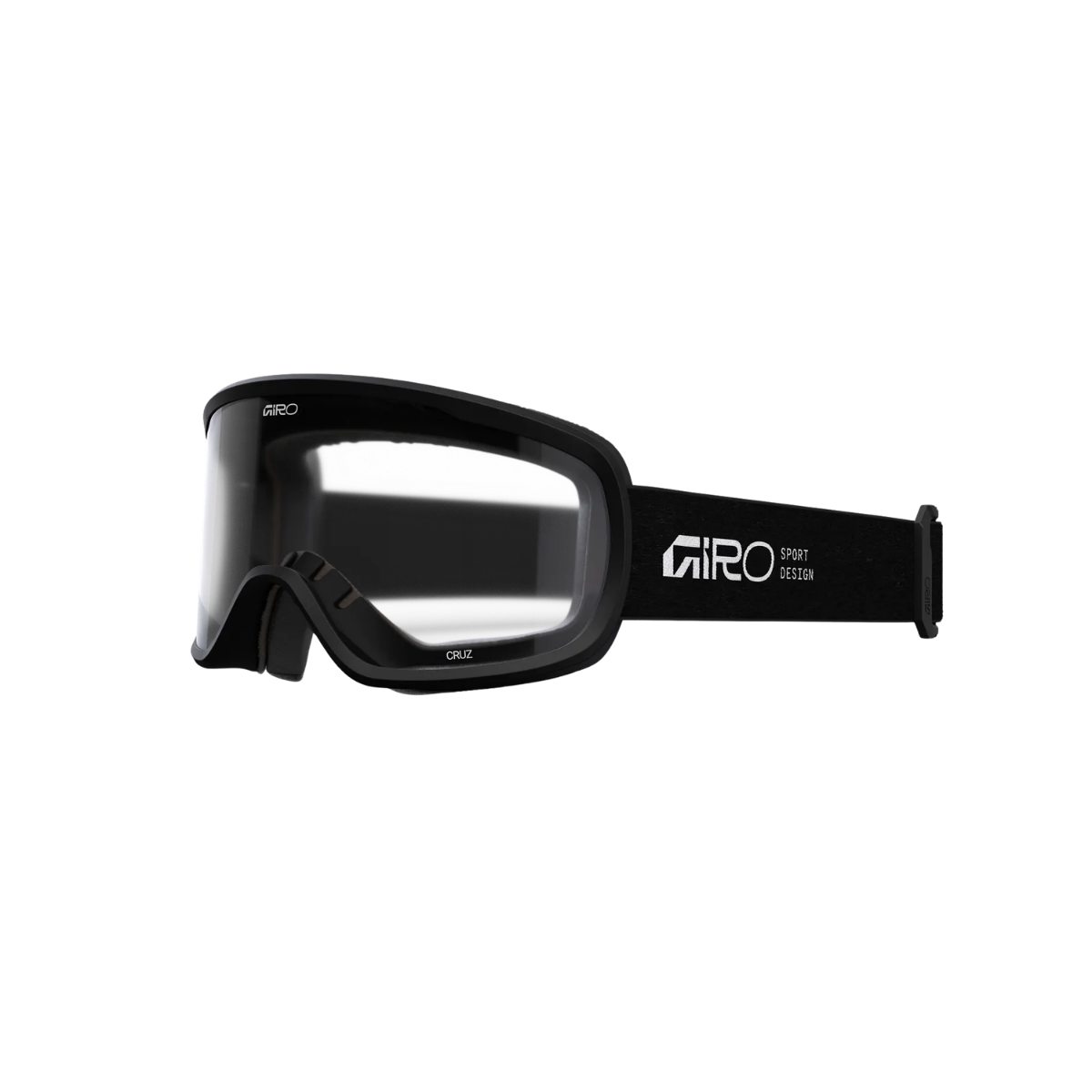 GIRO CRUZ GOGGLE STACKED BLACK CLEAR