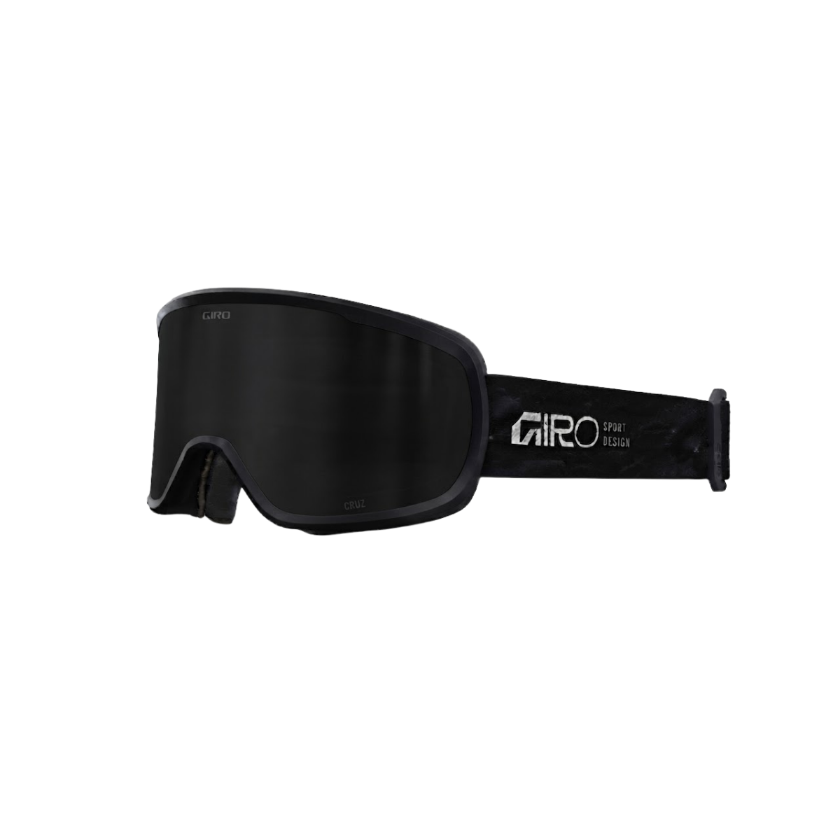 GIRO CRUZ GOGGLE STACKED BLACK ULTRA BLACK