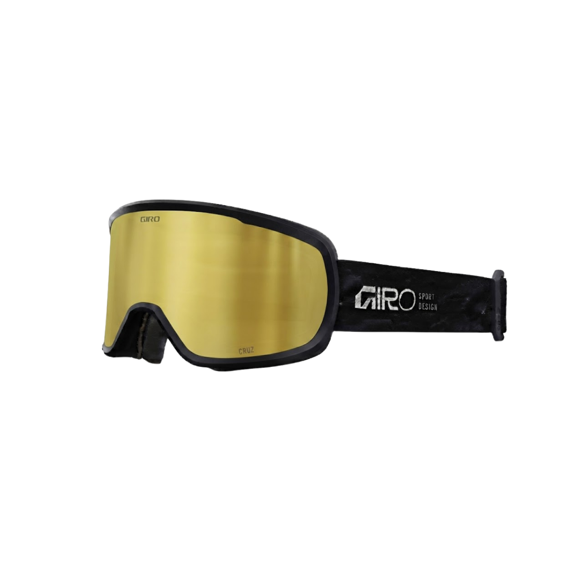 GIRO CRUZ GOGGLE STACKED BLACK YELLOW BOOST