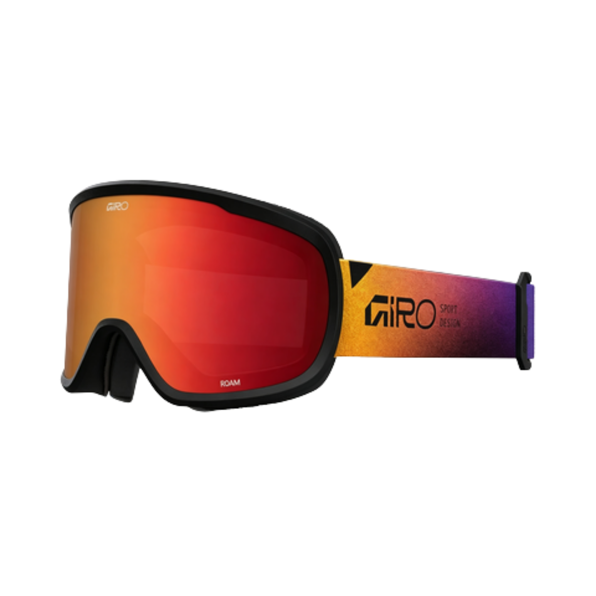 GIRO ROAM GOGGLE FADED PURPLE AMBER SCARLET