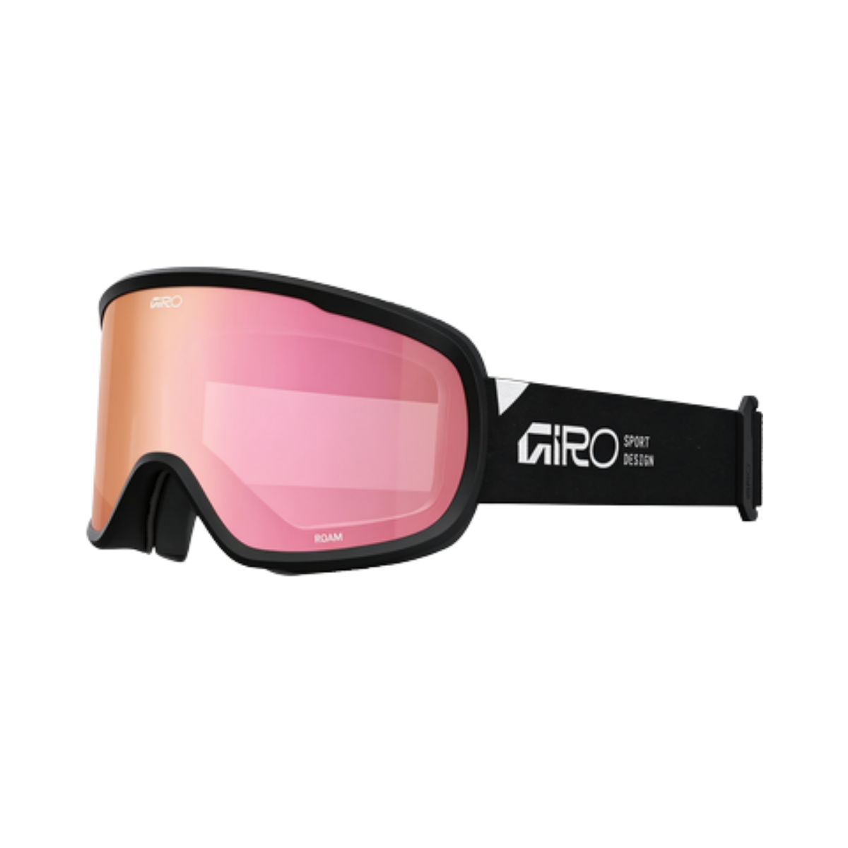 GIRO ROAM GOGGLE STACKED BLACK AMBER PINK
