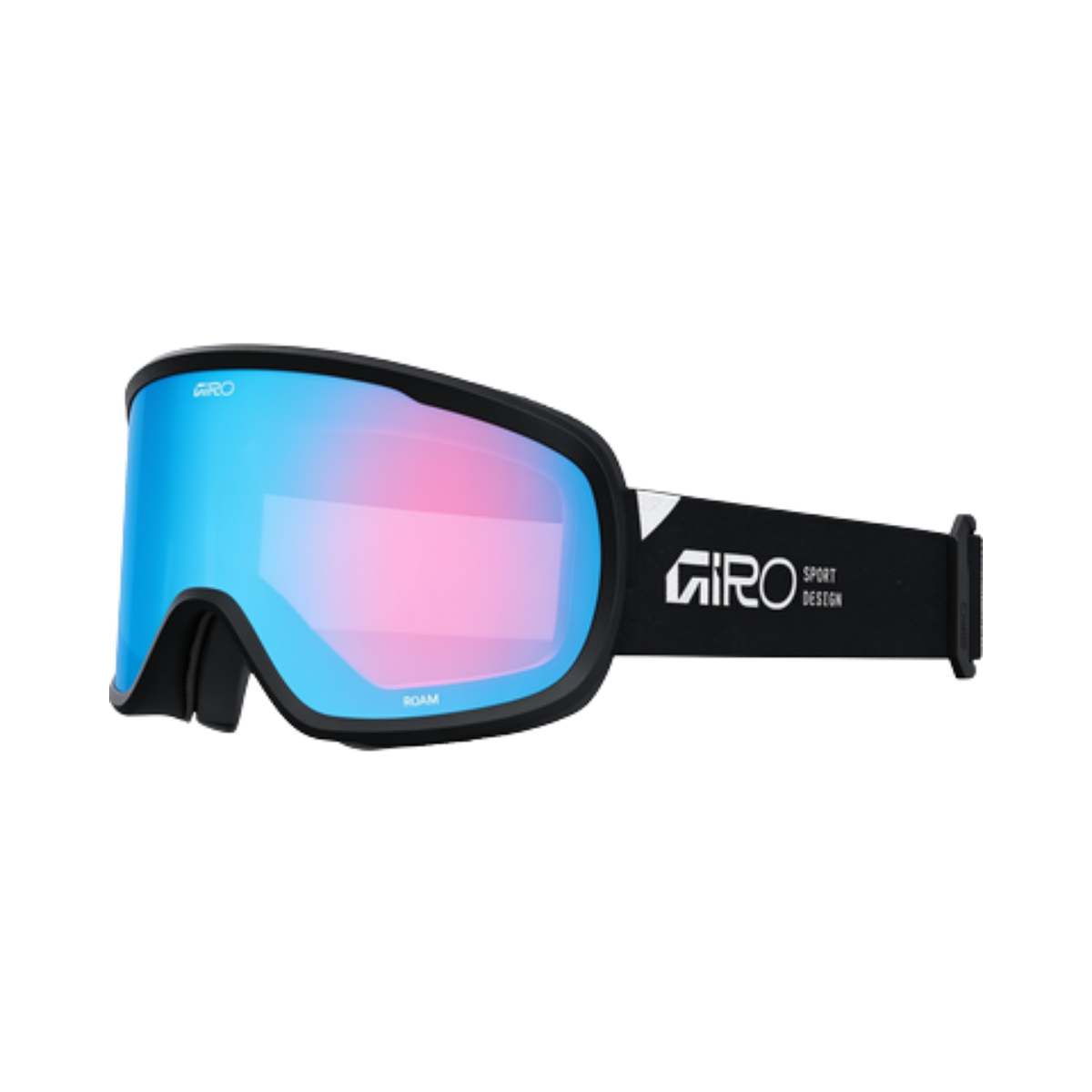 GIRO ROAM GOGGLE STACKED BLACK SKY BLUE AMBER PINK