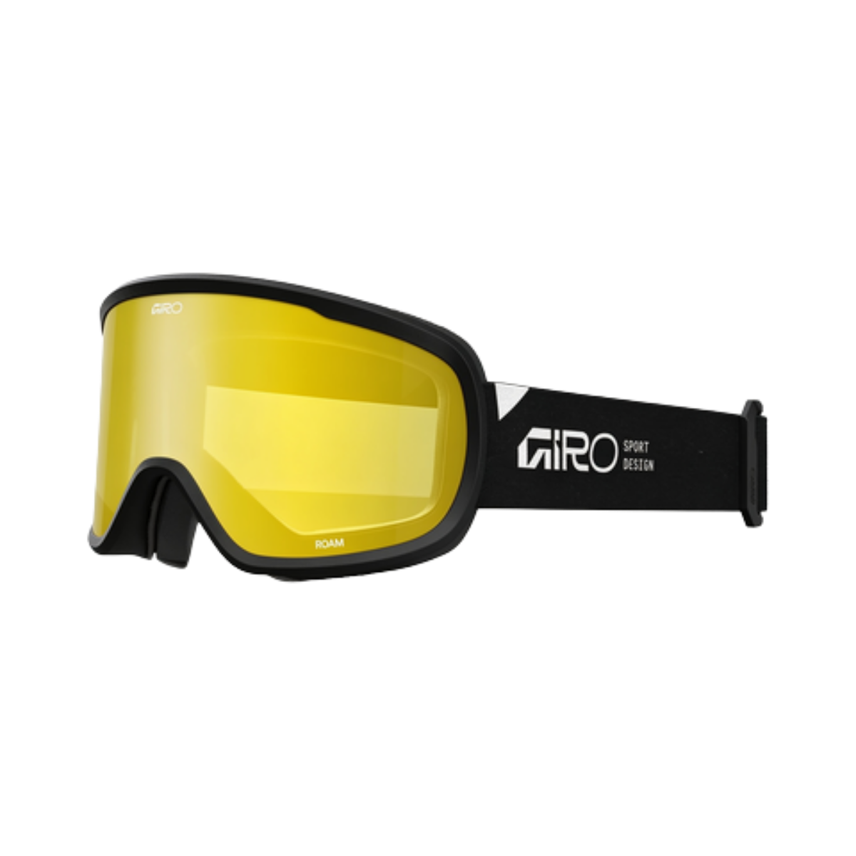 GIRO ROAM GOGGLE STACKED BLACK YELLOW