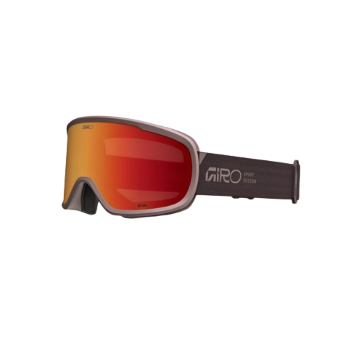 GIRO ROAM GOGGLE STACKED CANYON CLAY AMBER SCARLET