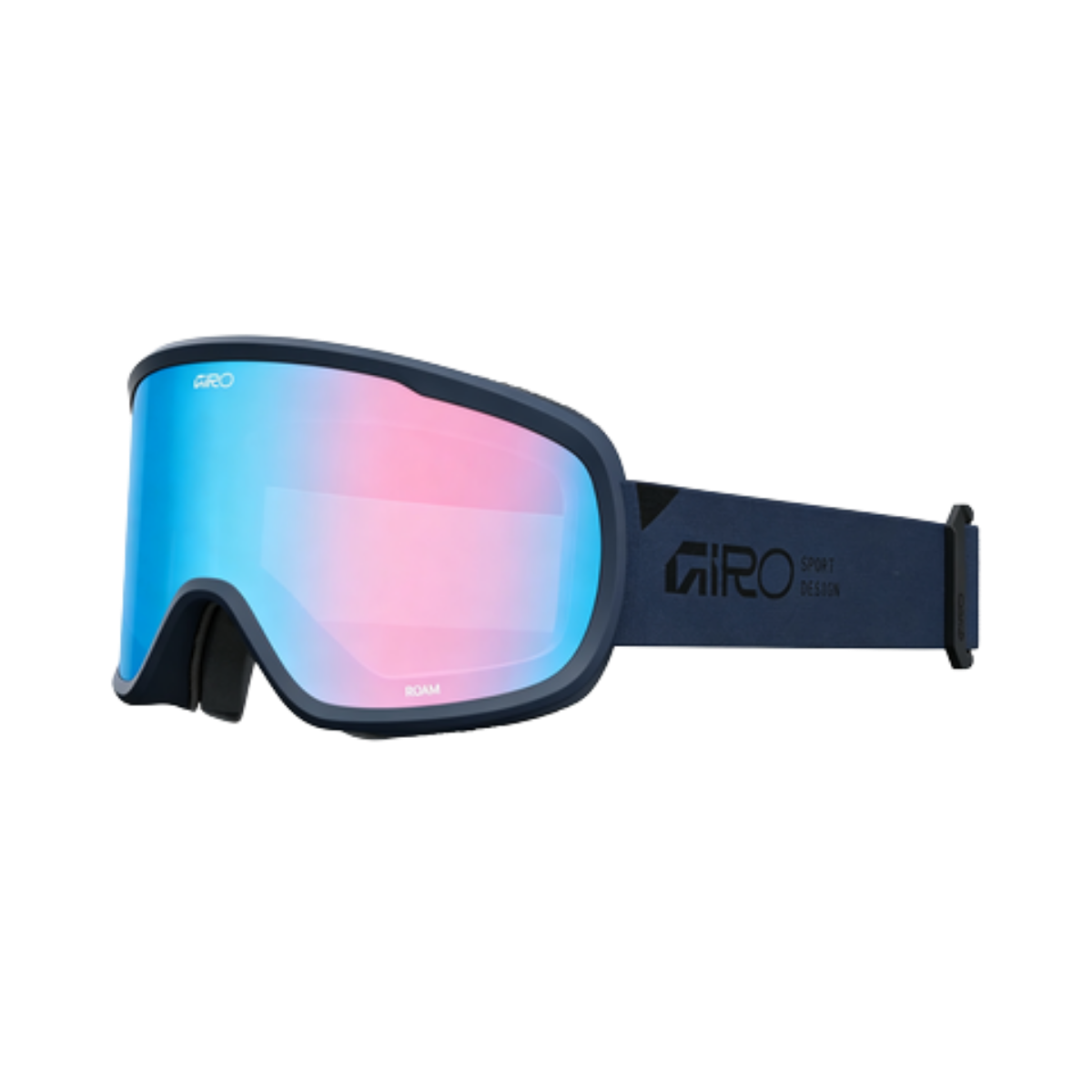 GIRO ROAM GOGGLE STACKED INDIGO SKY BLUE AMBER PINK